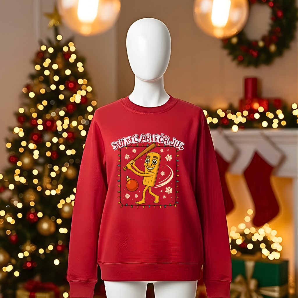 Svingar för jul - Brainrots Jultröja 2025