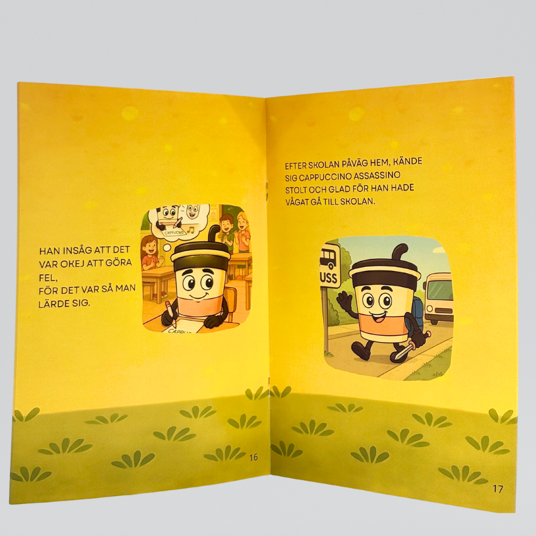 Baby Cappuccino - Börjar skolan