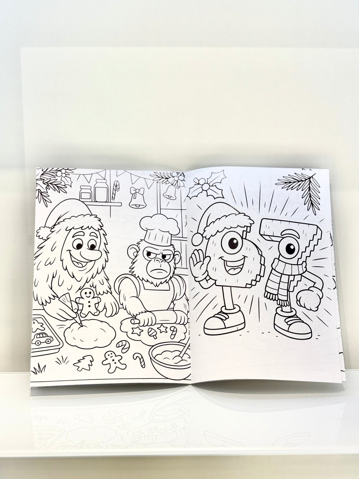 Jul målarbok 2025 - Brainrots - Bok