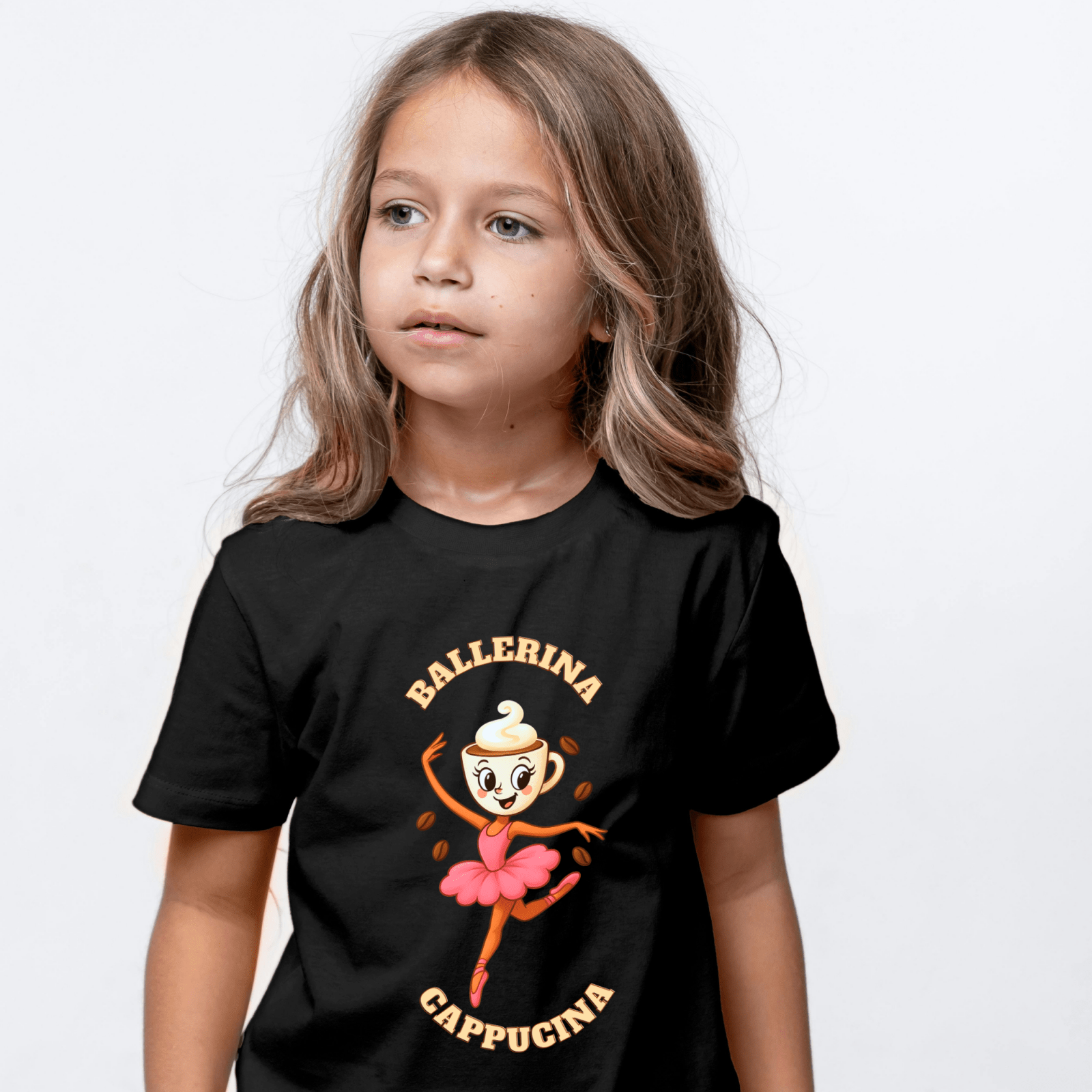 Ballerina Cappuccina T-Shirt - Brainrots - T-shirt