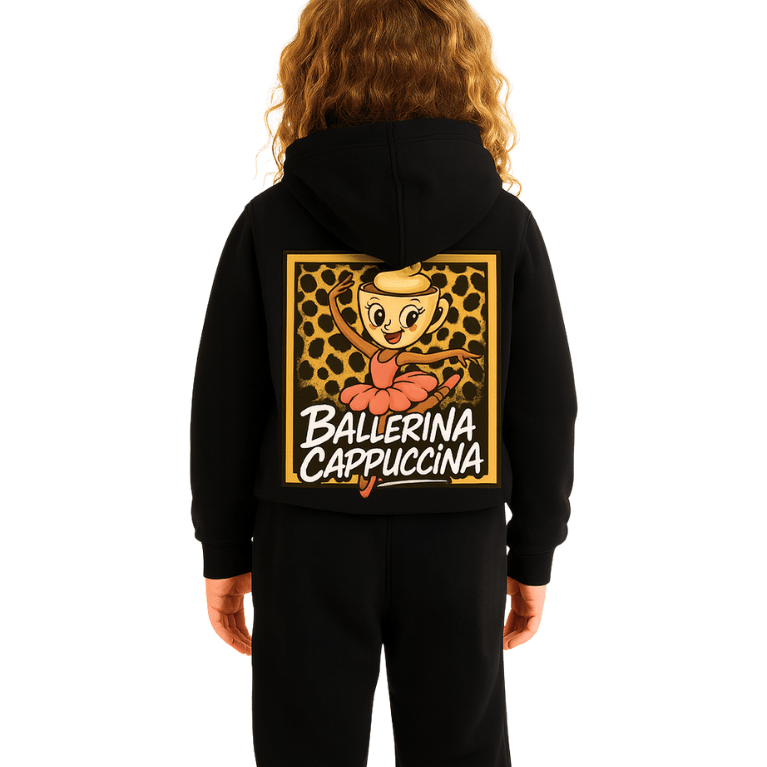 Ballerina Cappuccina - Mjukis Set - Brainrots - T-shirt