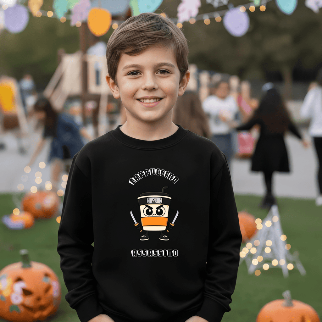Cappuccino Assassino Sweatshirt - Brainrots - sweatshirt