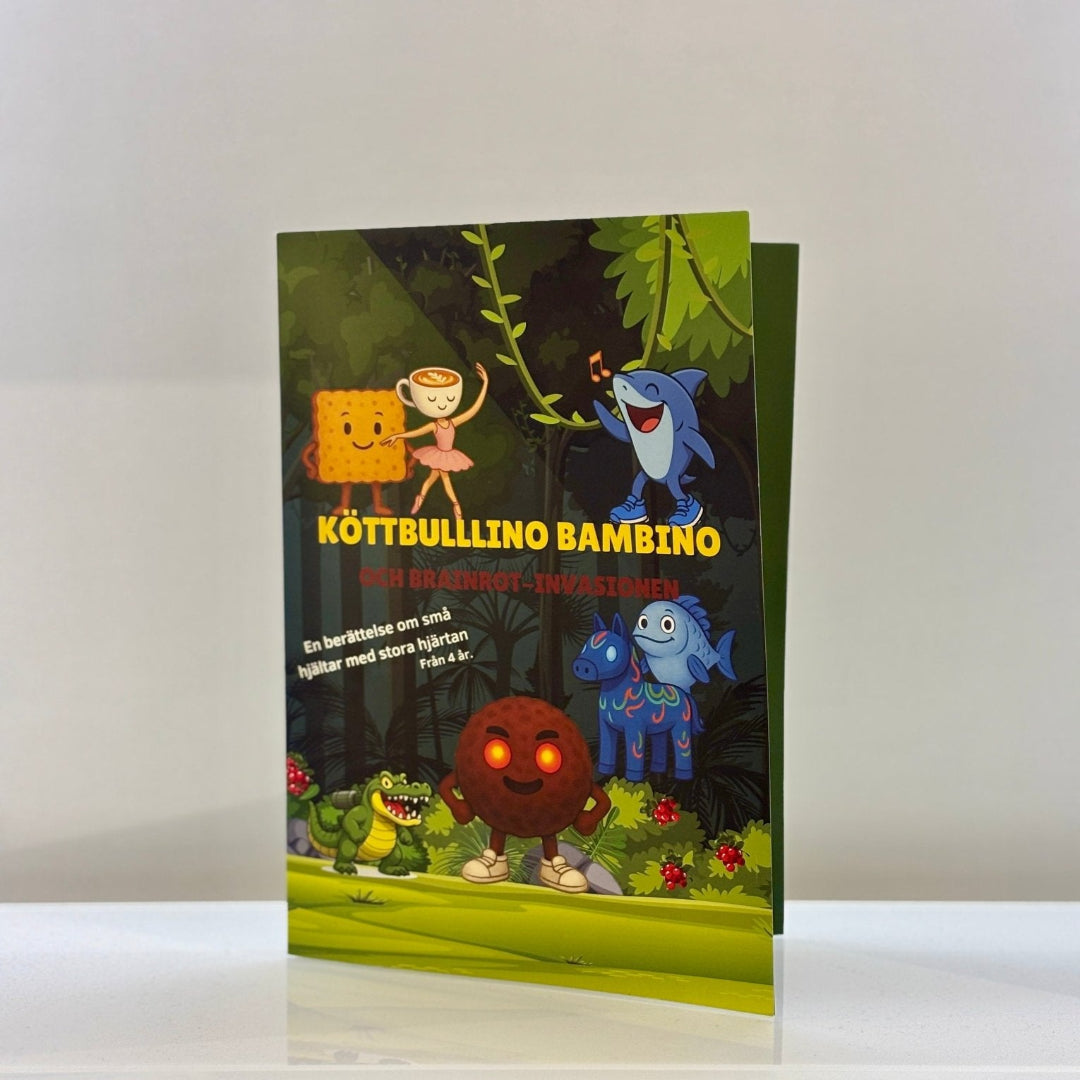 Köttbullino Bambino - Nordic Brainrot - Brainrots - Bok