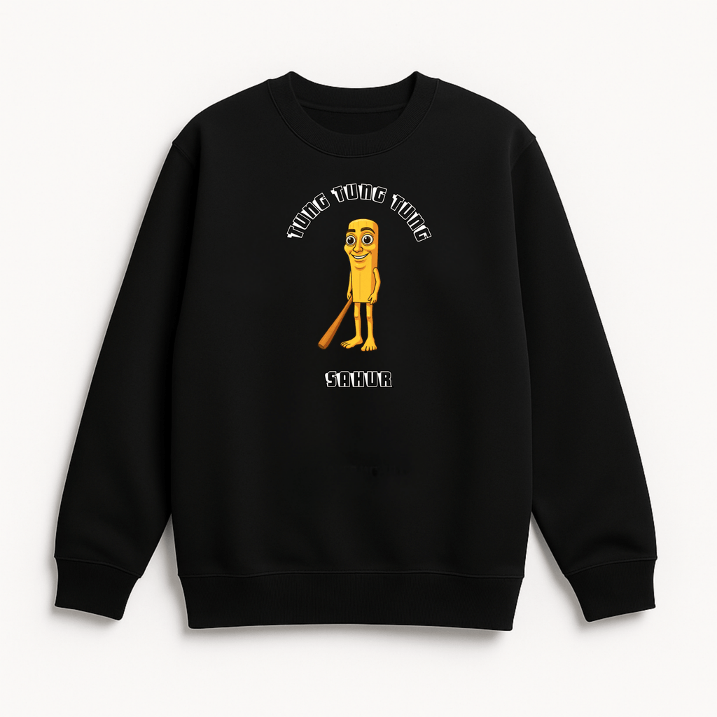 Tung Tung Sahur Sweatshirt - Brainrots - sweatshirt
