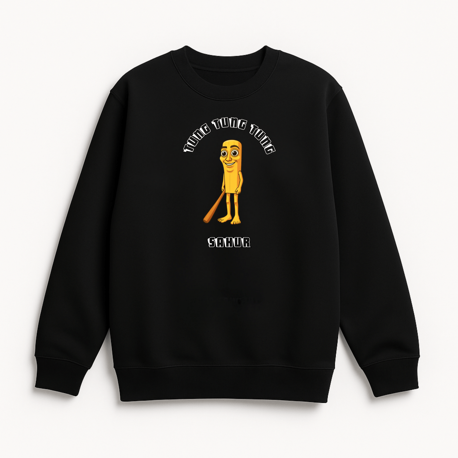 Tung Tung Sahur Sweatshirt - Brainrots - sweatshirt