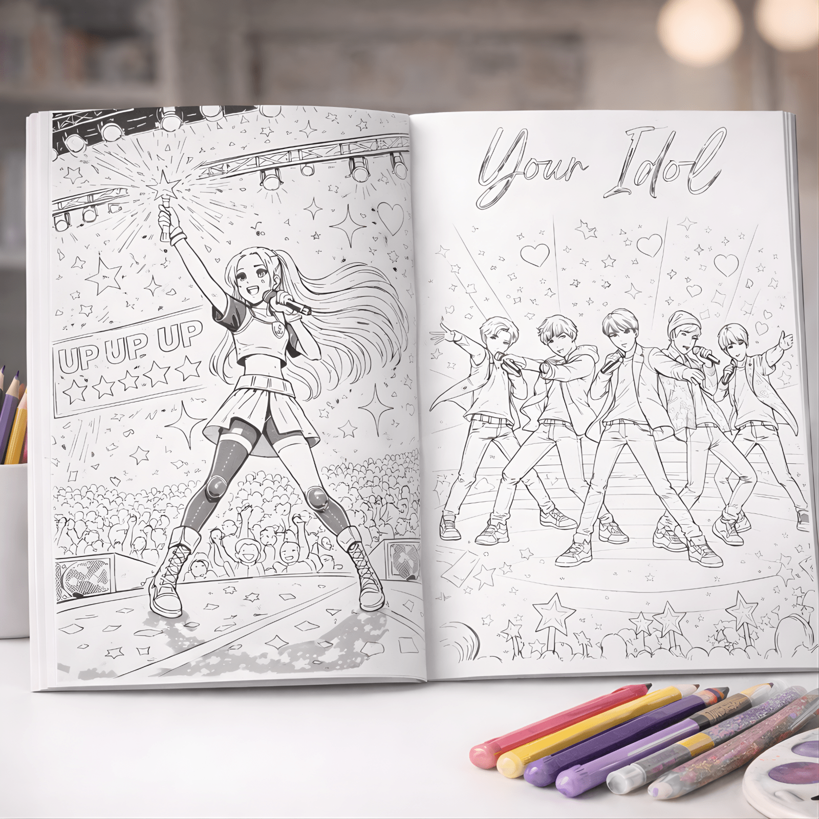 Hunters Collection - Målarbok - Brainrots - Målarbok