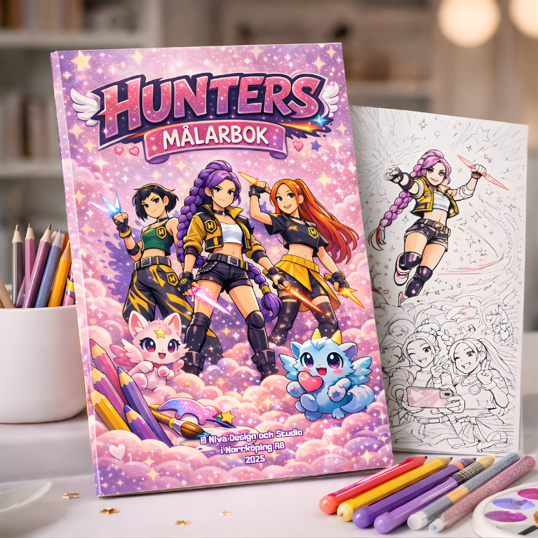 Hunters Collection - Målarbok - Brainrots - Målarbok