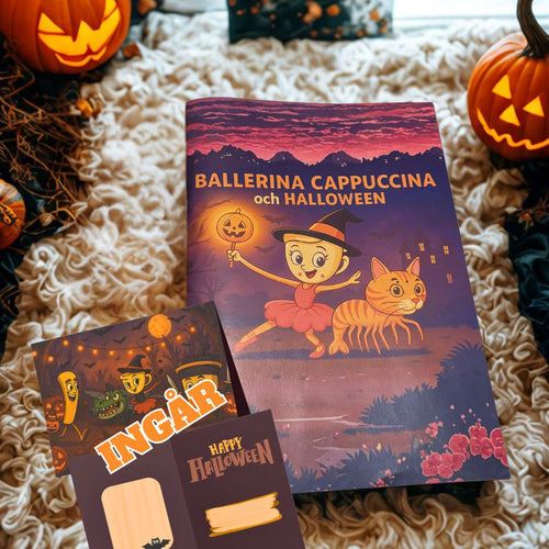 Ballerina Cappuccina och Halloween - Brainrots - Bok