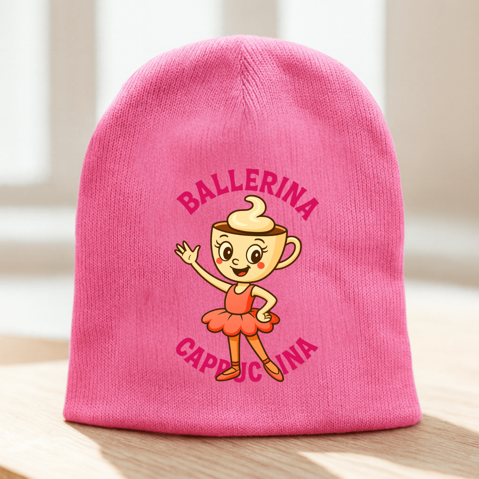 Ballerina Cappuccina Beanie - Brainrots - Mössa