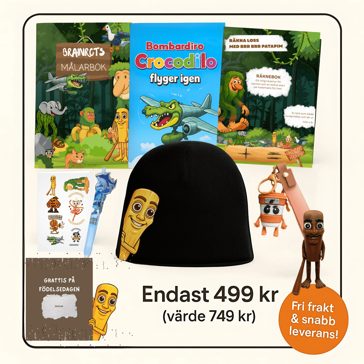 BRAINROT ÄNTLIGEN I SVERIGE – Brainrots