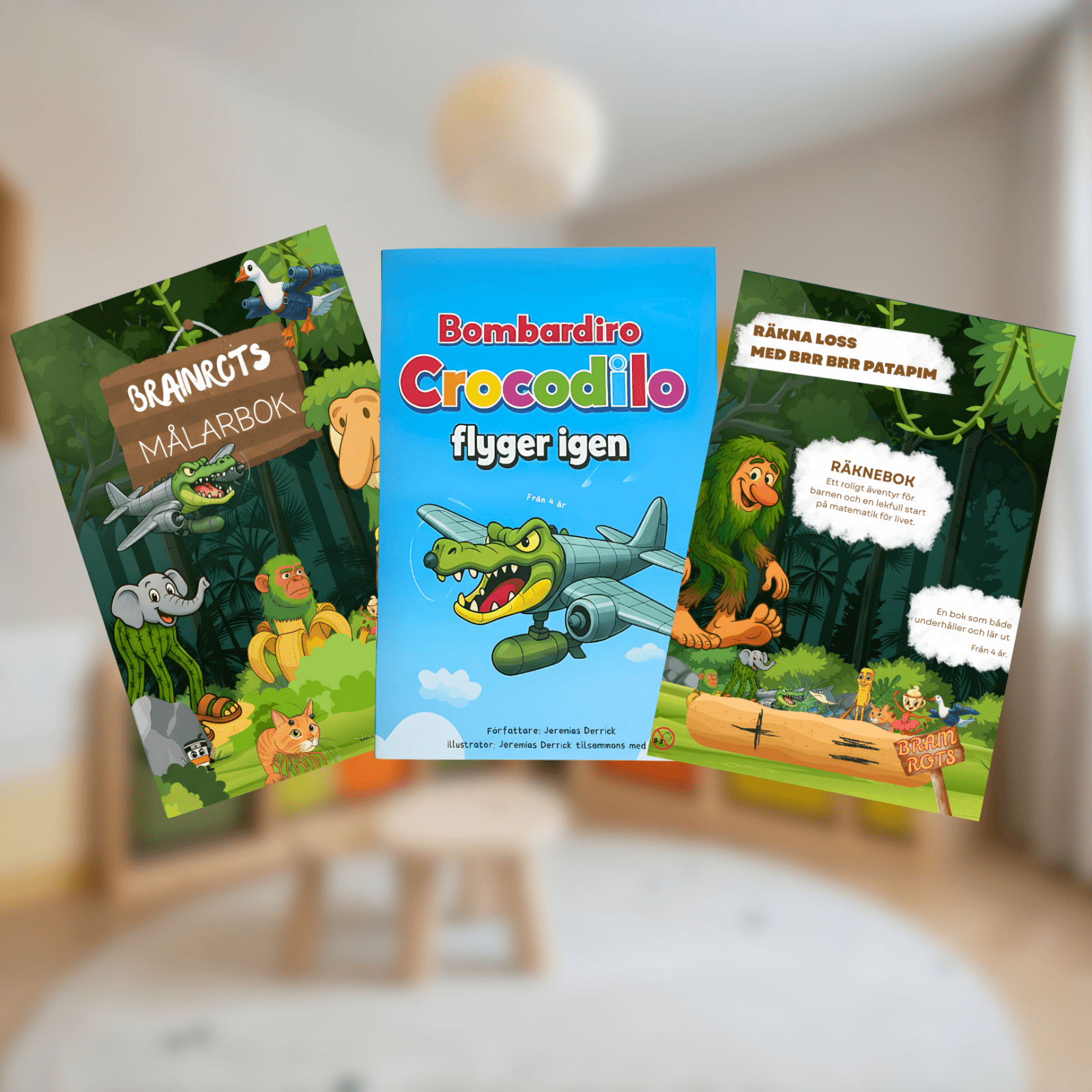 Brainrots bokpaket - Brainrots - 