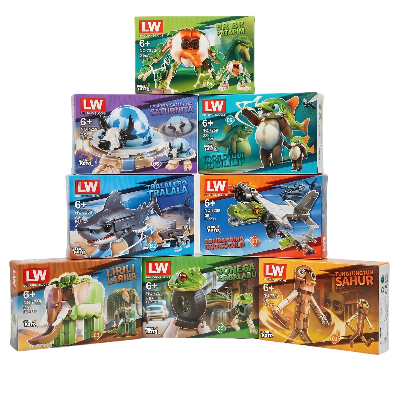 Brainrots LEGO - Brainrots - Leksakskit