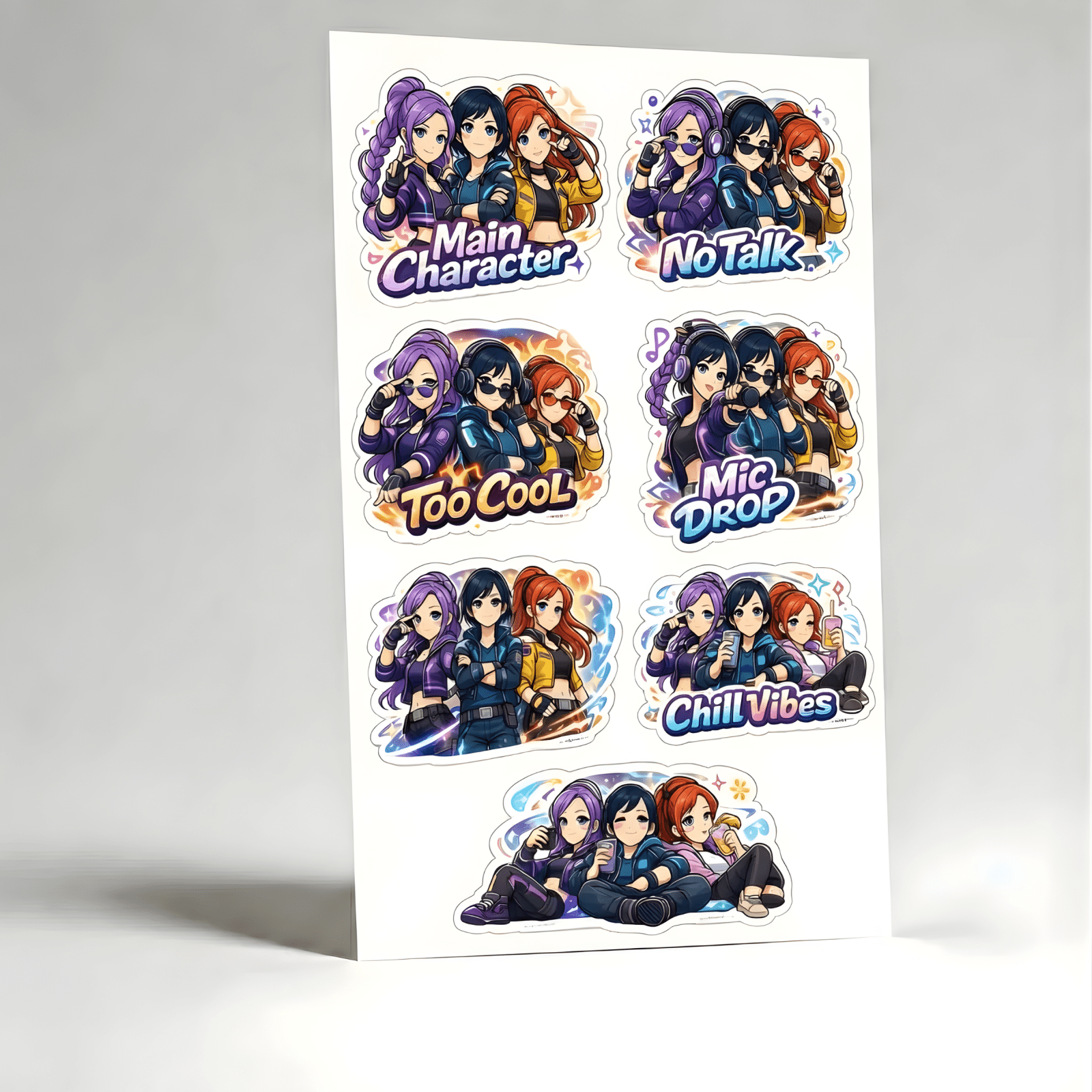 Hunters Collection – Klistermärken - Brainrots - Klistermärken