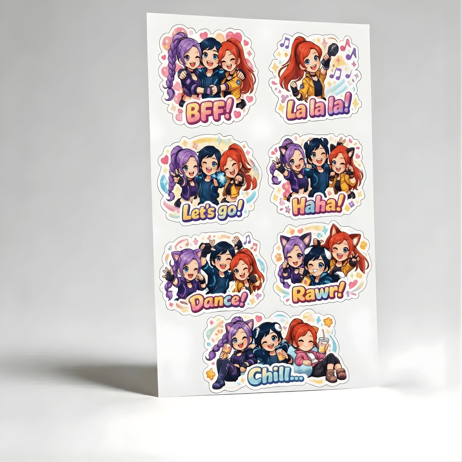 Hunters Collection – Klistermärken - Brainrots - Klistermärken