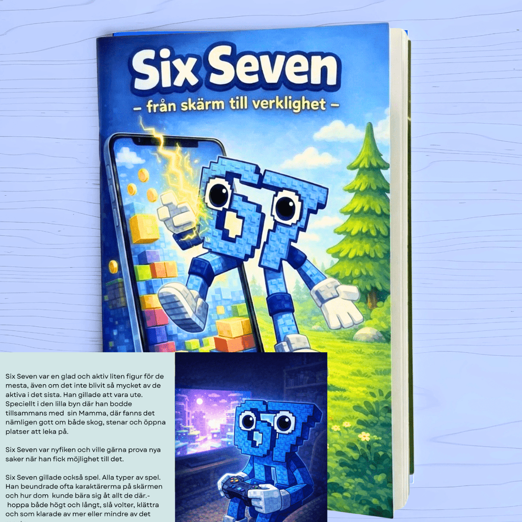 Six Seven - Från skärm till verklighet - Brainrots - bok