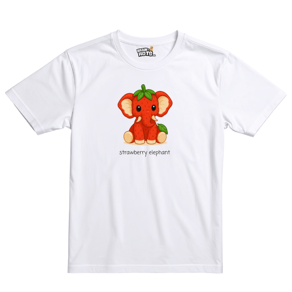 Strawberry Elephant – T-shirt