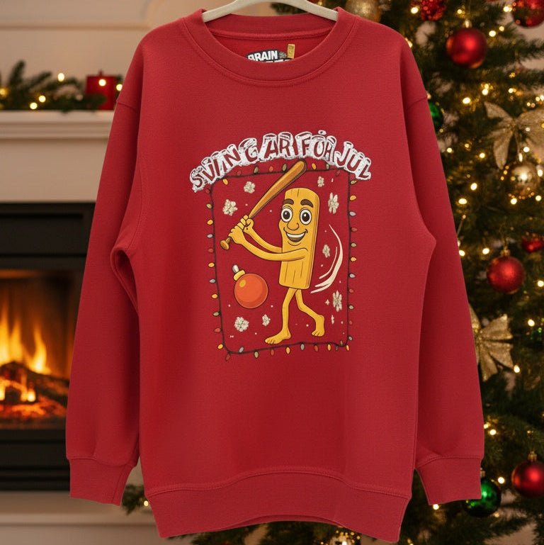 Svingar för jul - Brainrots Jultröja 2025 - Brainrots - sweatshirt