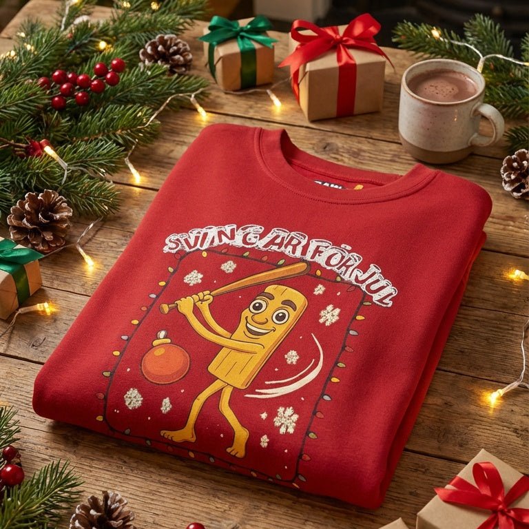 Svingar för jul - Brainrots Jultröja 2025 - Brainrots - sweatshirt