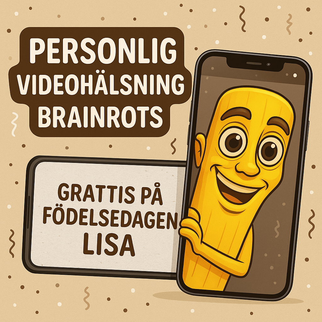 Personlig videohälsning – Brainrots - Brainrots - 