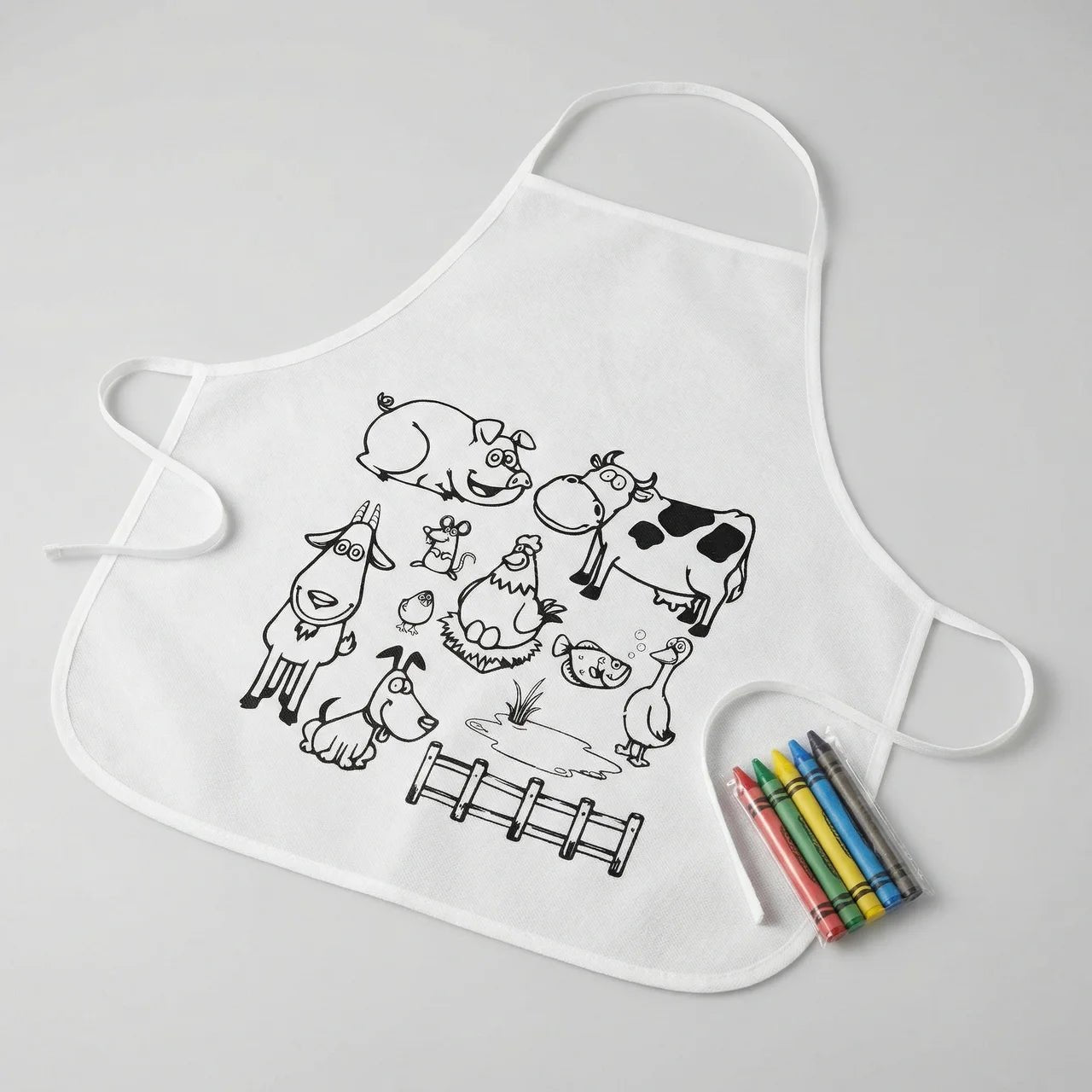 '' DIY '' - Förkläde - Brainrots - Pennor