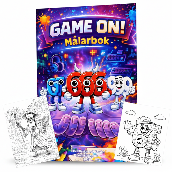 GameOn Målarbok