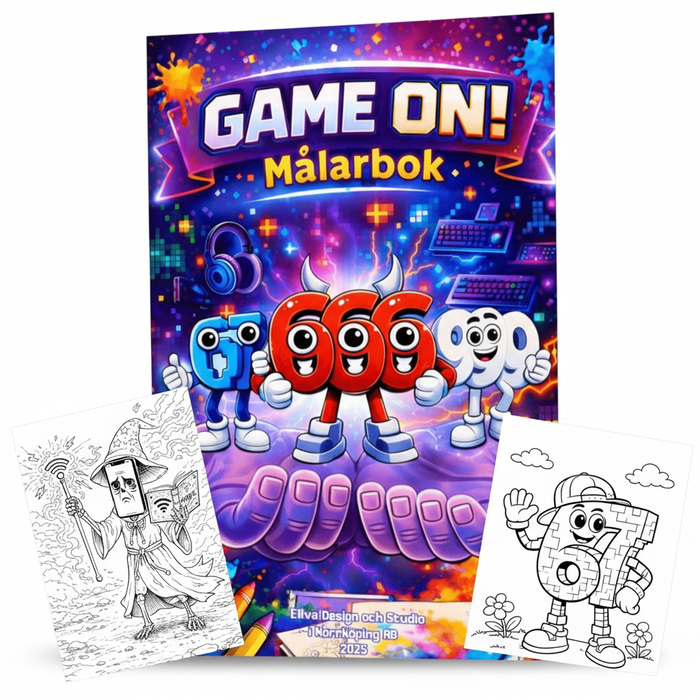 GameOn Målarbok