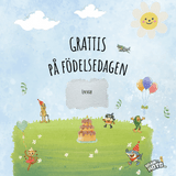 Grattis Kort (Fler varianter) - Brainrots - Grattiskort