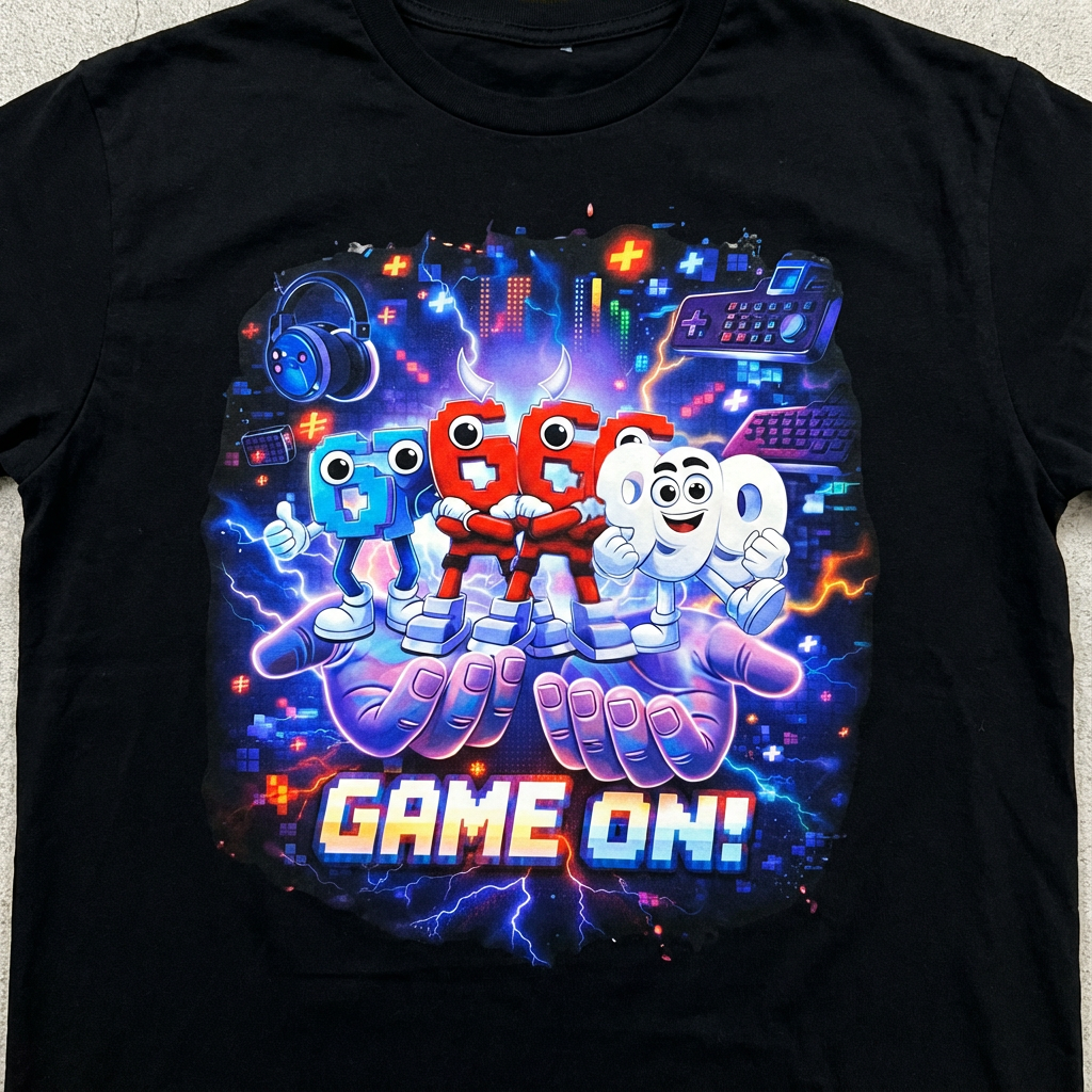 GAME ON - T-shirt (67 & "vänner") - Brainrots - T-shirt