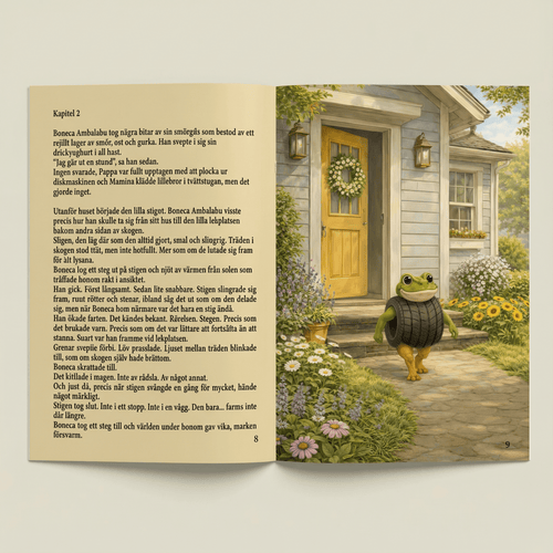 Boneca Ambalabu i underlandet - Brainrots - läsbok