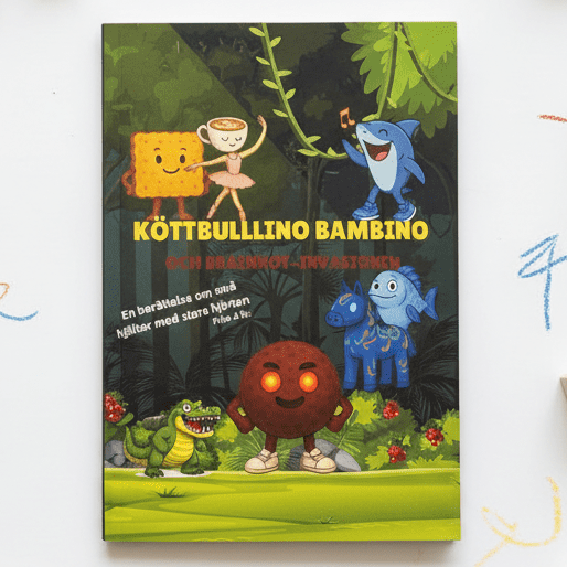 Köttbullino Bambino - Nordic Brainrot - Brainrots - Bok